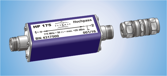 HP 175, High-Pass Filter for 175 MHz