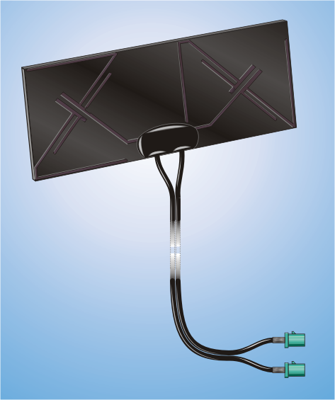 SKA LTE MIMO, Special Adhesive Antenna