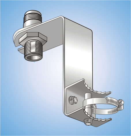 MAL 92 N-f_N-f, Mast Support TOP mounting for MAS 760 with tensioning belt